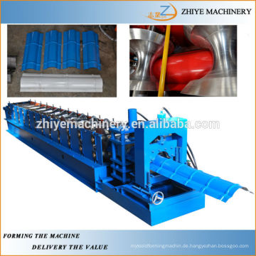 Farbige Stahl Ridge Cap Rolling Forming Machine Cangzhou Hersteller